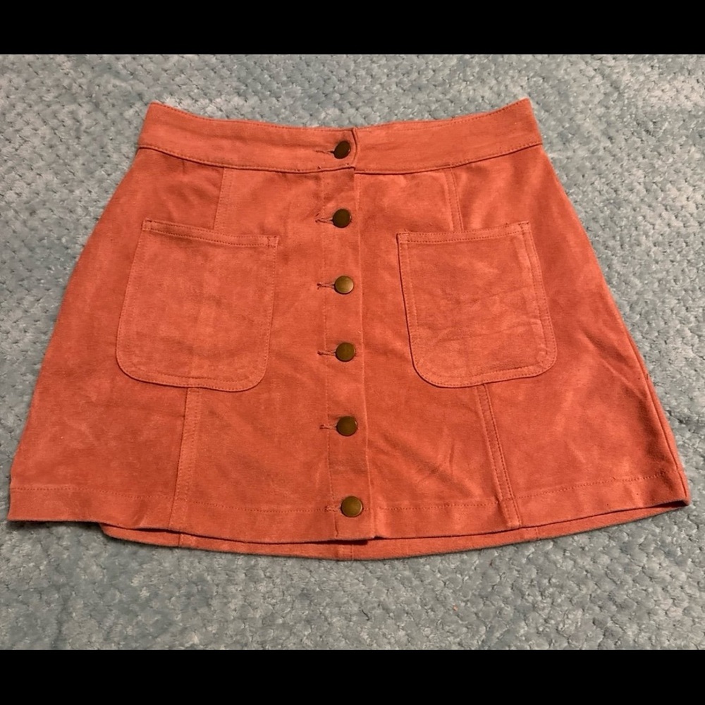 Altar’d state suede skirt